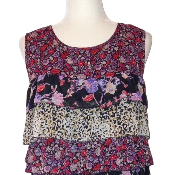 Mix Match Pattern Top - Picture 2 of 3